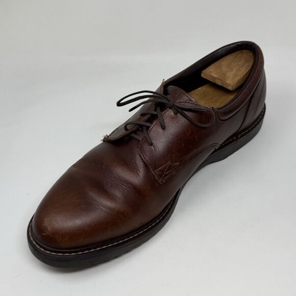 Sebago Oxford Derby Shoes Mens 13 M Brown Leather Lace Up Casual Business main image 7